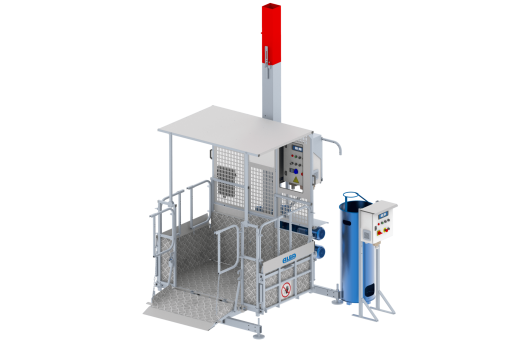 Plataformas de cremallera - Gama PEC: PT 650C door 1