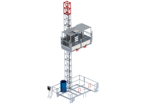 Plataformas de cremallera - Gama PEC: PT 2000