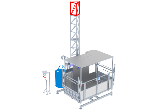 Plataformas de cremallera - Gama PEC: PT 1000F